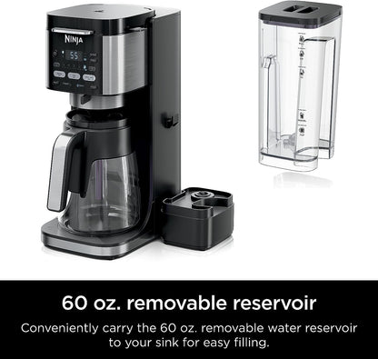 Ninja DualBrew Hot & Iced Coffee Maker, Single-Serve, Compatible with K-Cups & (12-Cup Carafe)