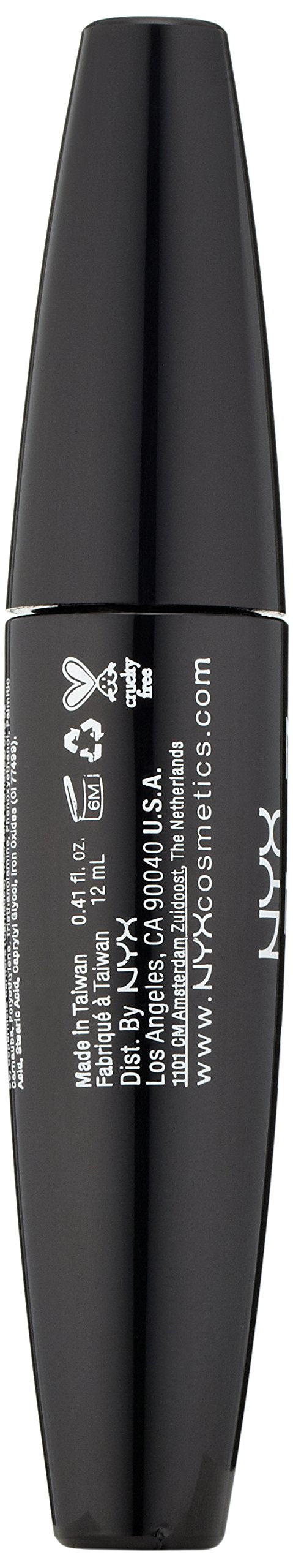 NYX Professional Makeup Boudoir Mascara Collection, Za Za Zu, 0.41 Ounce