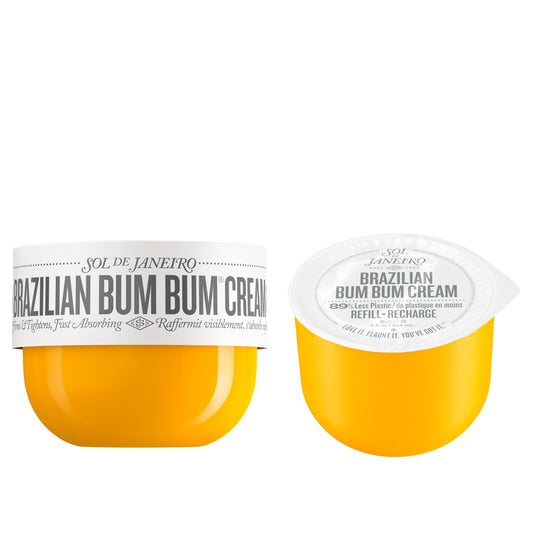 SOL DE JANEIRO Brazilian Bum Bum Cream 240ml with Refill Pod, Amazon Exclusive