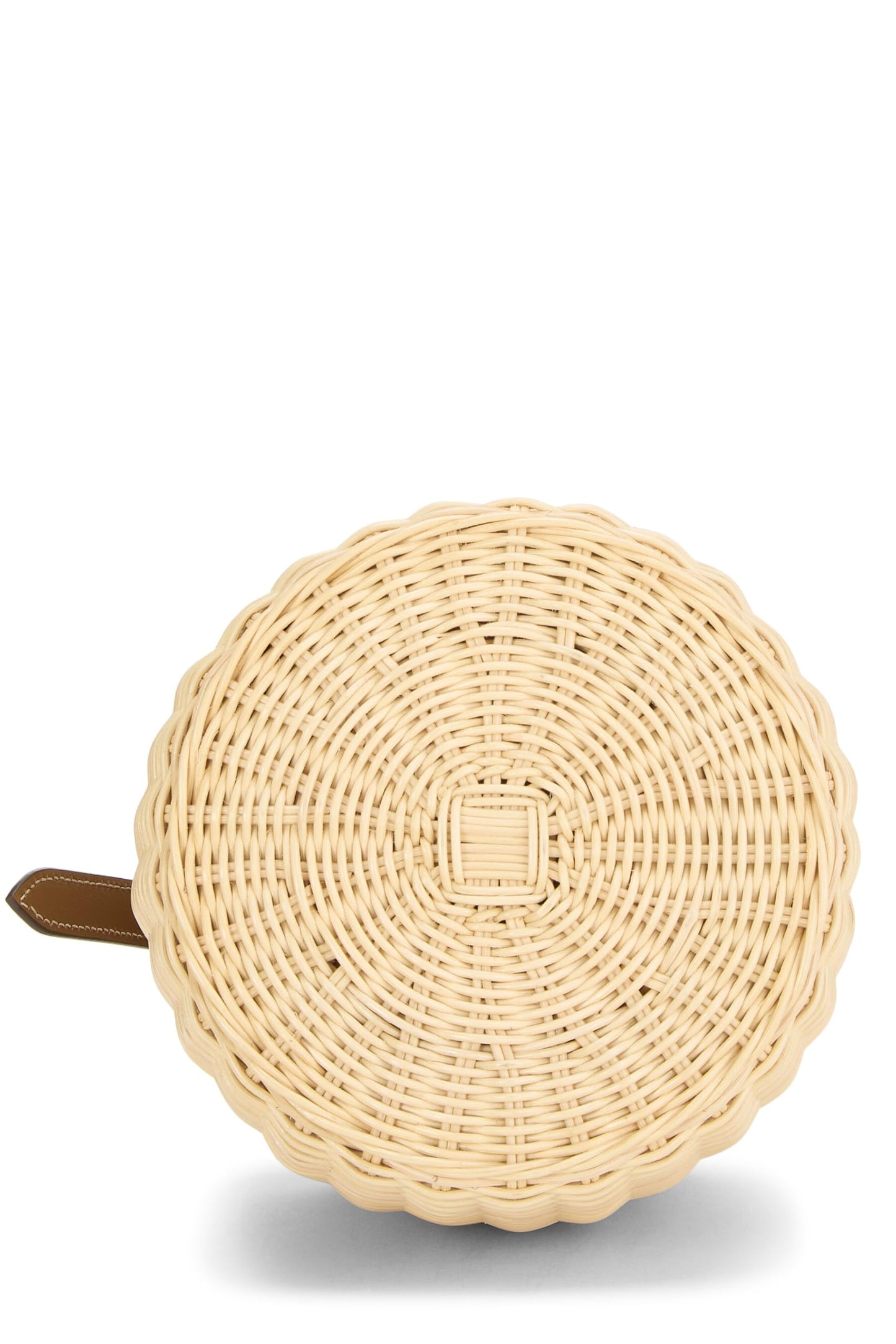 Miu Miu, Pre-Loved Brown Wicker Basket, Brown