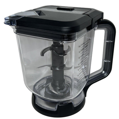 Ninja 72oz Pitcher with Blade Locking Lid Kit for AMZ012BL NN210 NN210C NN210Q Compact 4-in1 Blender System