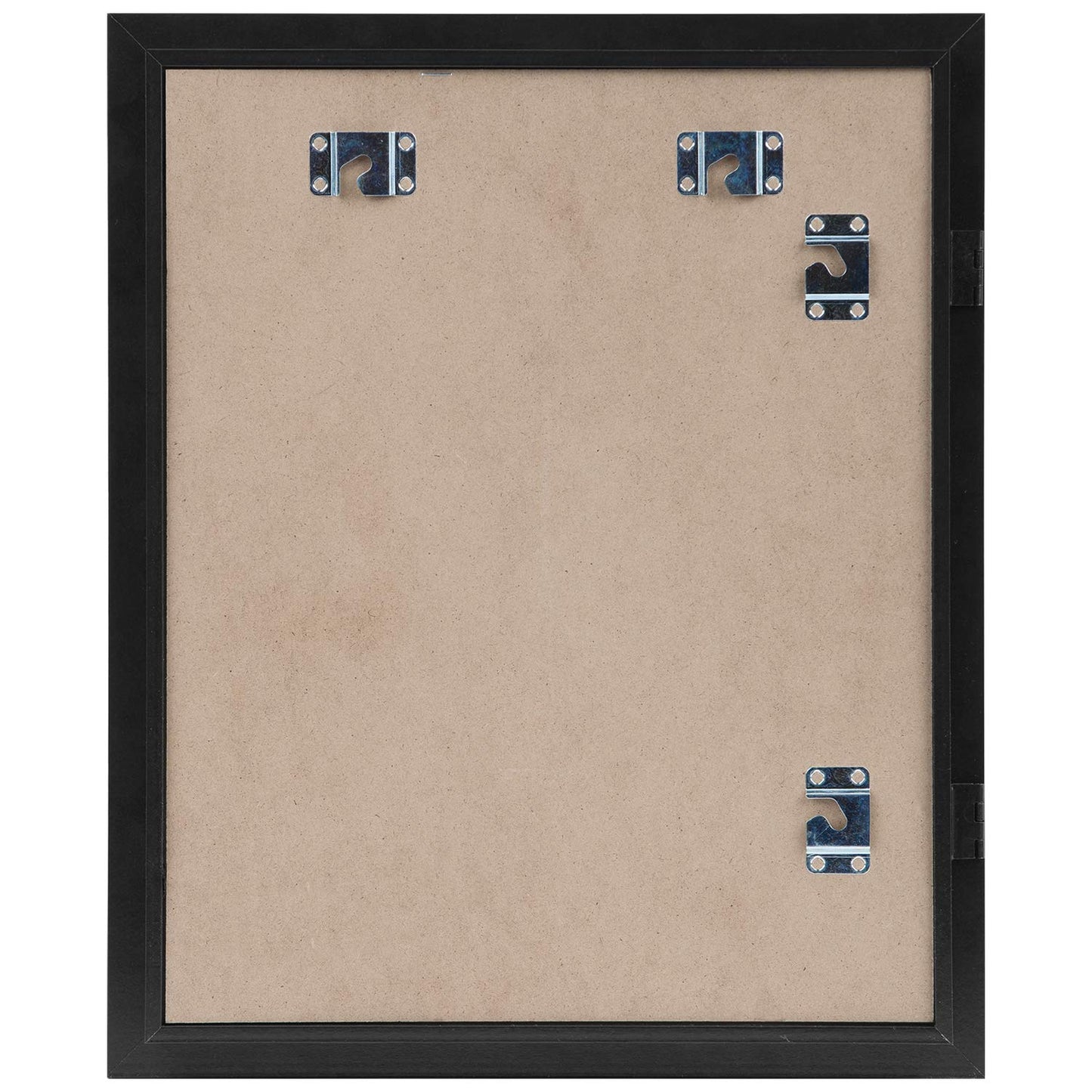 Americanflat 10x12.5 Kids Art Frame - Front Loading Picture Frames Hold 100 Artworks - Use as 8.5x11 Frame with Mat or Display 10x12.5 Artwork Without Mat - My Mini Masterpiece - Black