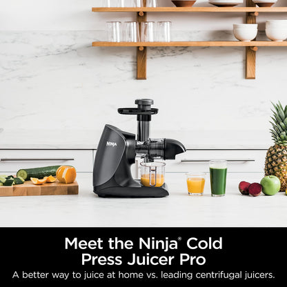 Ninja JC101 Cold Press Pro Juicer, Easy Clean, 1st Generation, Graphite