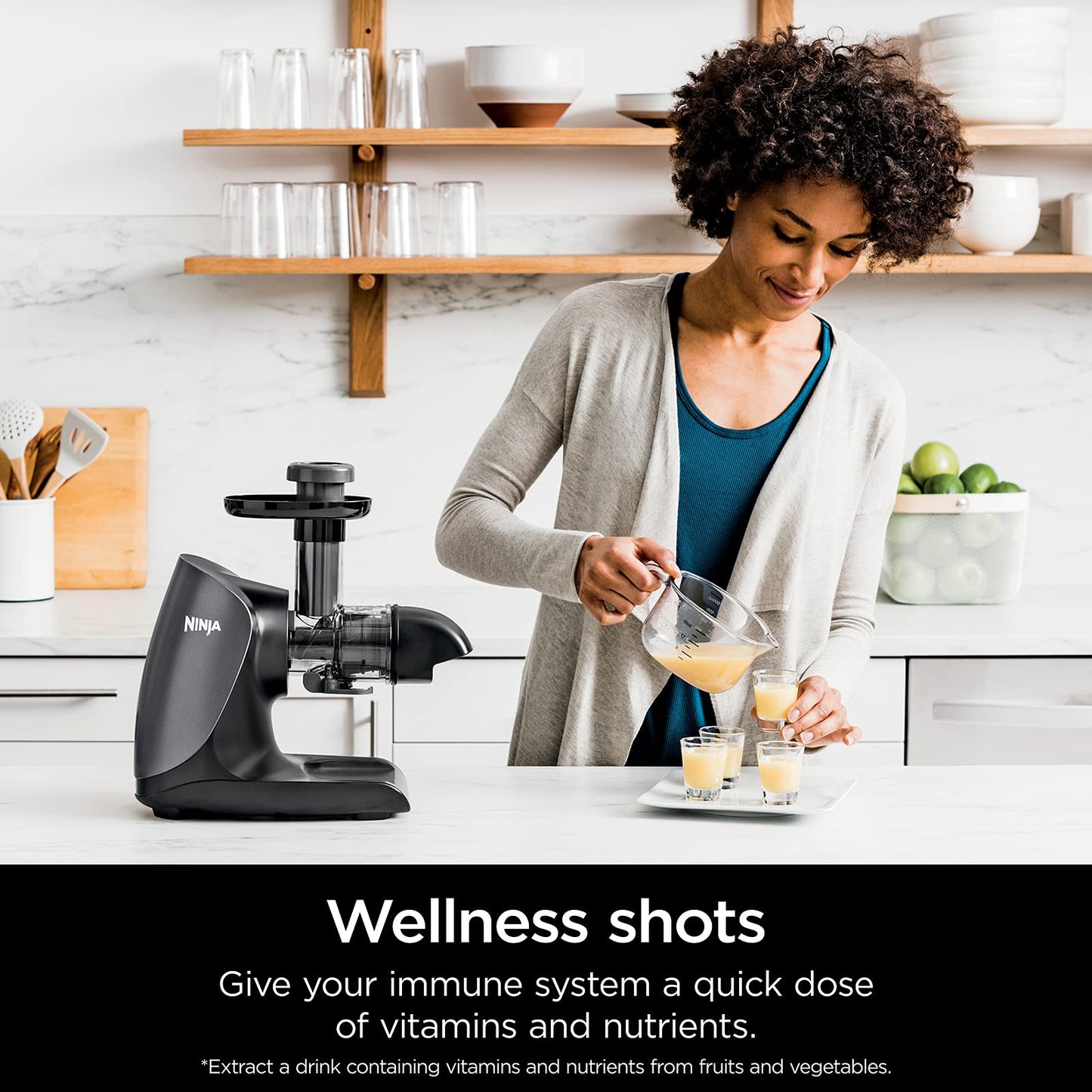 Ninja JC101 Cold Press Pro Juicer, Easy Clean, 1st Generation, Graphite