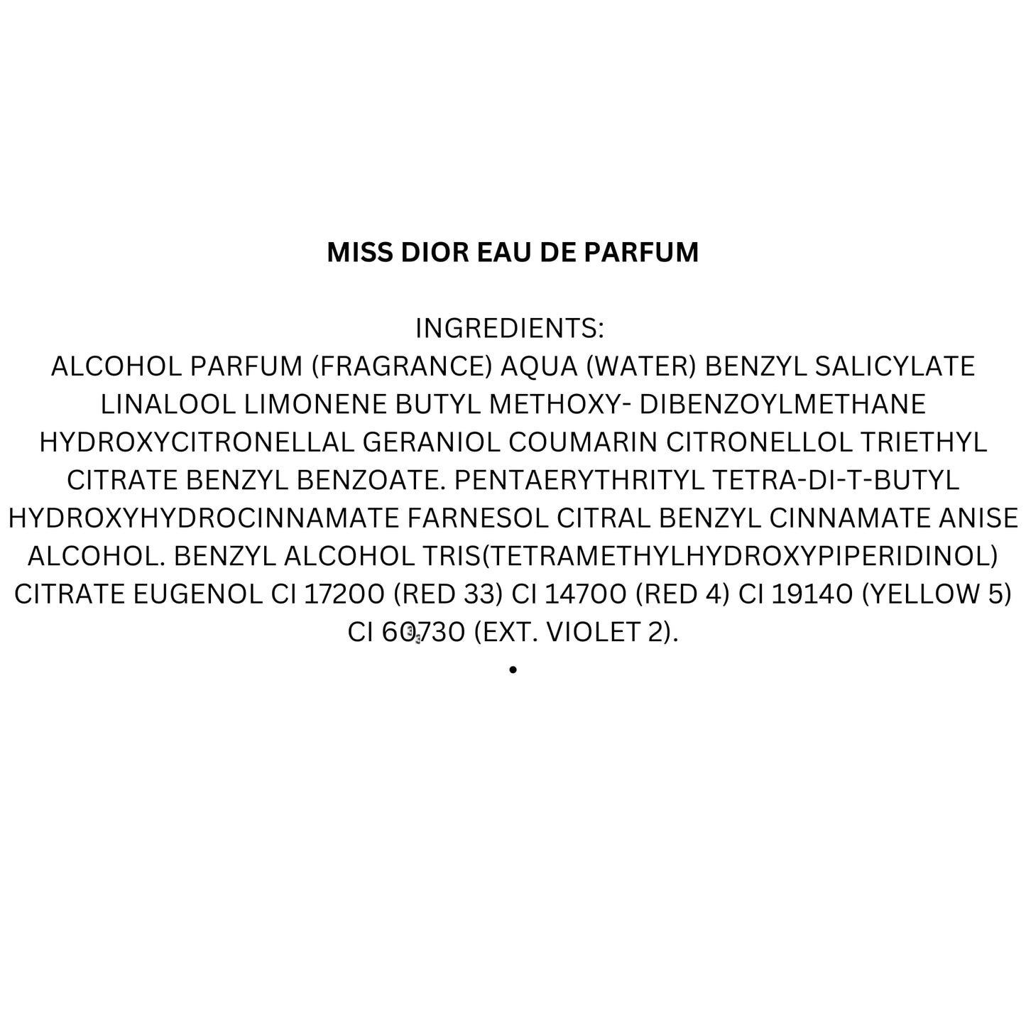 Dior Miss Blooming Bouquet Perfume Women Mini EDT Splash 0.17 Ounce