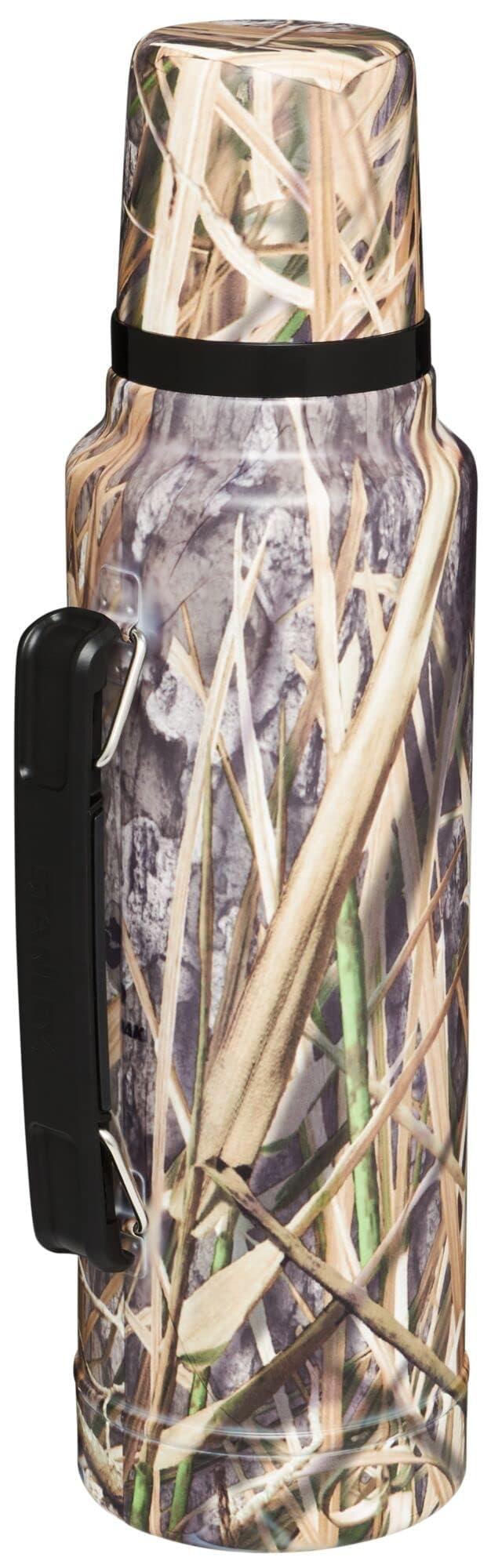 Stanley Classic Legendary Vacuum Bottle 1.5 qt | Wide Mouth with Leakproof Cup Lid | Keep Drinks Hot or Cold | Packable for Travel | Insulated Stainless Steel Thermal Bottle | BPA-Free | Habitat