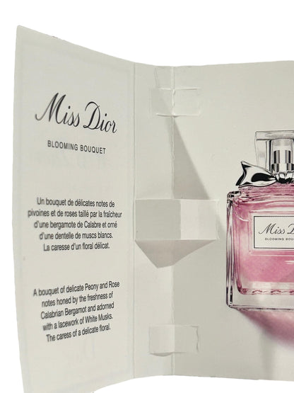 Dior Miss Blooming Bouquet Sample Women EDT Perfume 1 ml / 0.03 fl oz Set of 3