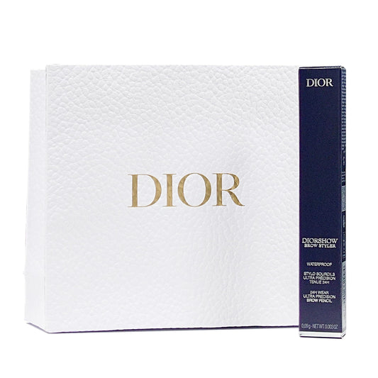 Dior Diorshow Brow Styler Eyebrow Pencil - waterproof with ultrafine retractable tip, 0.003 Ounce (03 Brown)