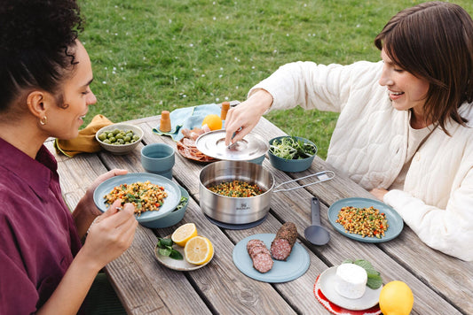 Stanley Wildfare Core Stacking Plate Set (2pk) Shale