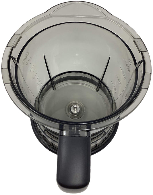 40oz Pitcher Bowl for Ninja Master Prep Food Processor QB700 QB750 QB900B QB1000 QB1003 QB1004 QB1005, Black