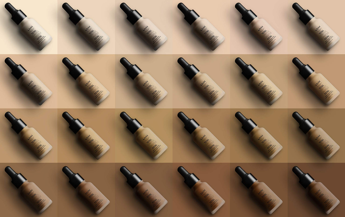 NYX PROFESSIONAL MAKEUP Total Control Drop Foundation - True Beige, Medium With Neutral Undertones