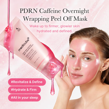 medicube PDRN Overnight Wrapping Mask with Jelly Brush