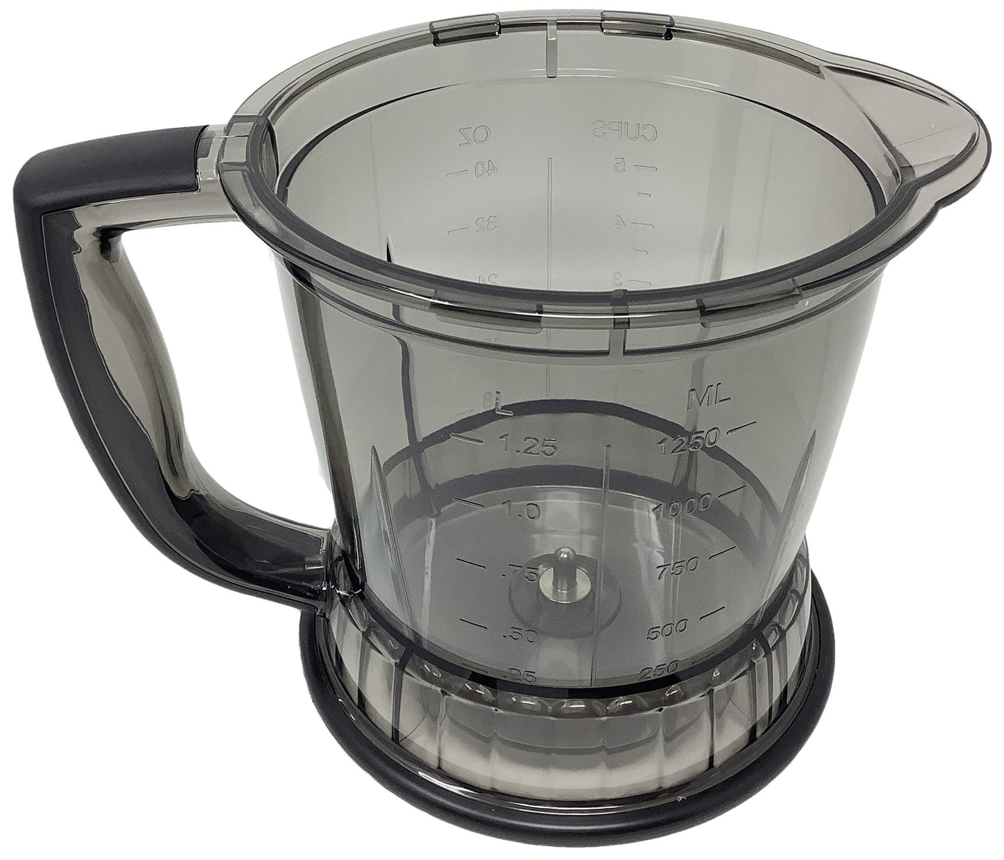 40oz Pitcher Bowl for Ninja Master Prep Food Processor QB700 QB750 QB900B QB1000 QB1003 QB1004 QB1005, Black
