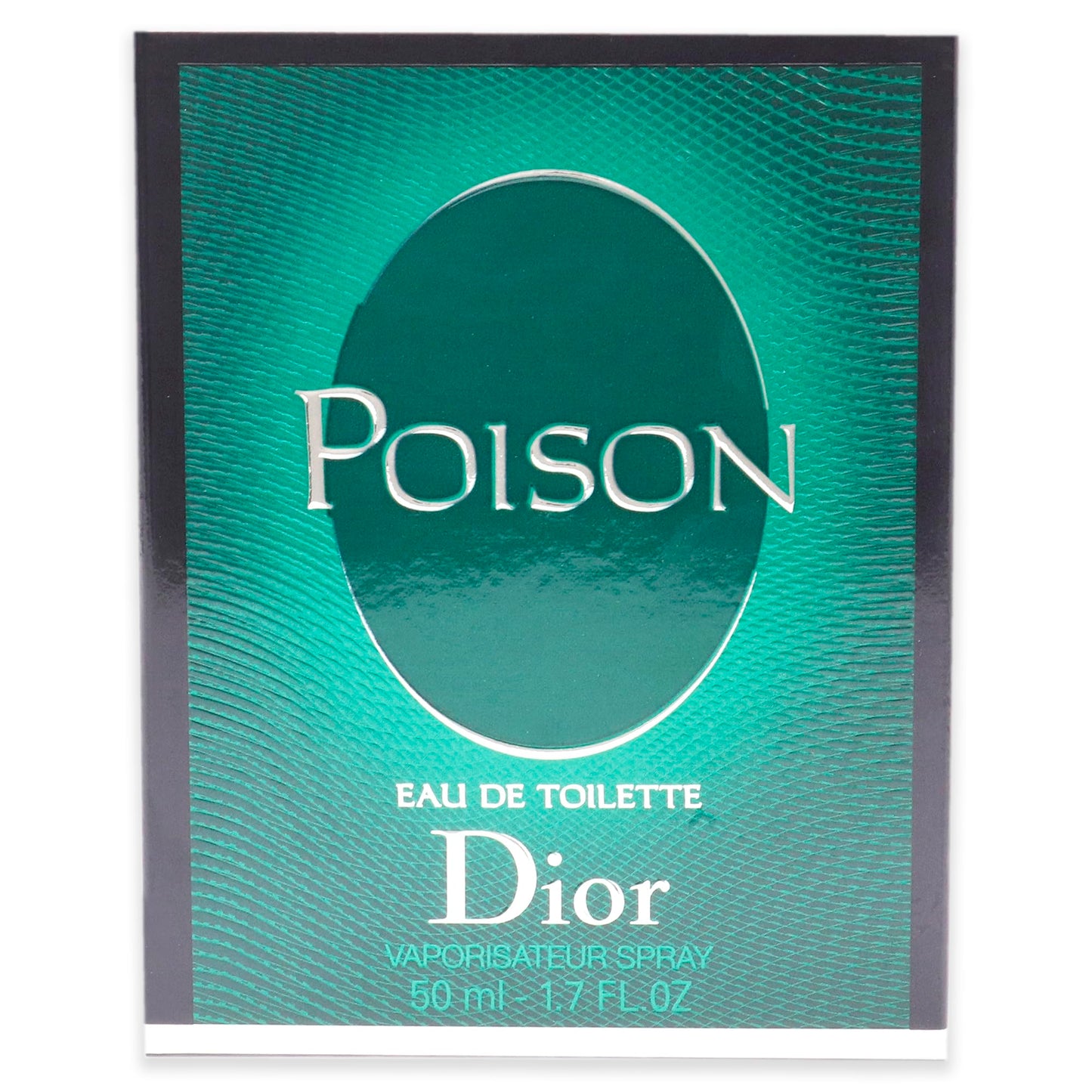 Poison By Christian Dior For Women. Eau De Toilette Spray Black 1.7 Fl Oz