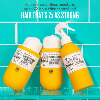 Sol de Janeiro Damage Repair Shampoo, Conditioner, Leave-In Conditioner Set, Amazon Exclusive