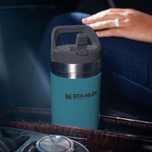 Stanley IceFlow Stainless Steel Tumbler with Straw - Vacuum Insulated Water Bottle for Home, Office or Car - Reusable Cup with Straw Leakproof Flip - Cold for 12 Hours or Iced for 2 Days (Lagoon)