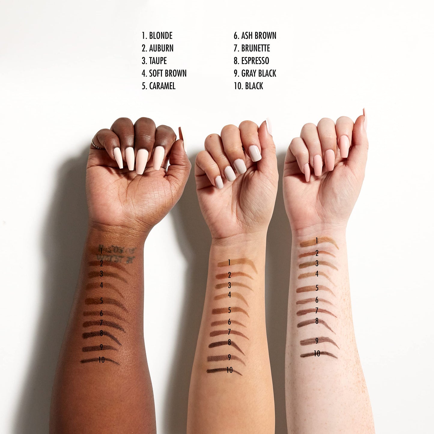 NYX PROFESSIONAL MAKEUP Lift & Snatch Eyebrow Tint Pen, Espresso (Pack Of 2)