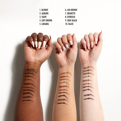 NYX PROFESSIONAL MAKEUP Lift & Snatch Eyebrow Tint Pen, Espresso (Pack Of 2)
