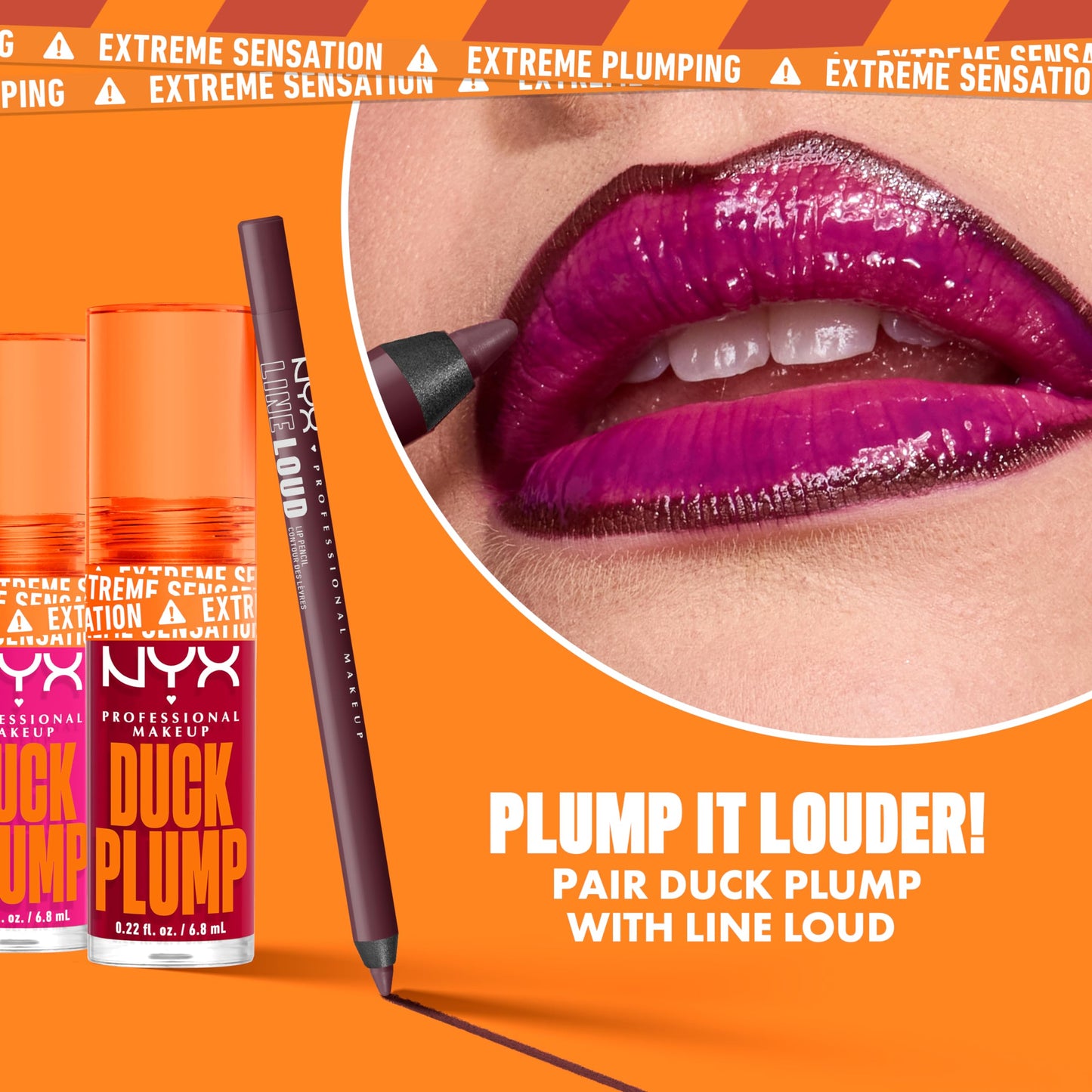 NYX PROFESSIONAL MAKEUP Line Loud Lip Liner, Longwear and Pigmented Lip Pencil with Jojoba Oil & Vitamin E - Make A Statement