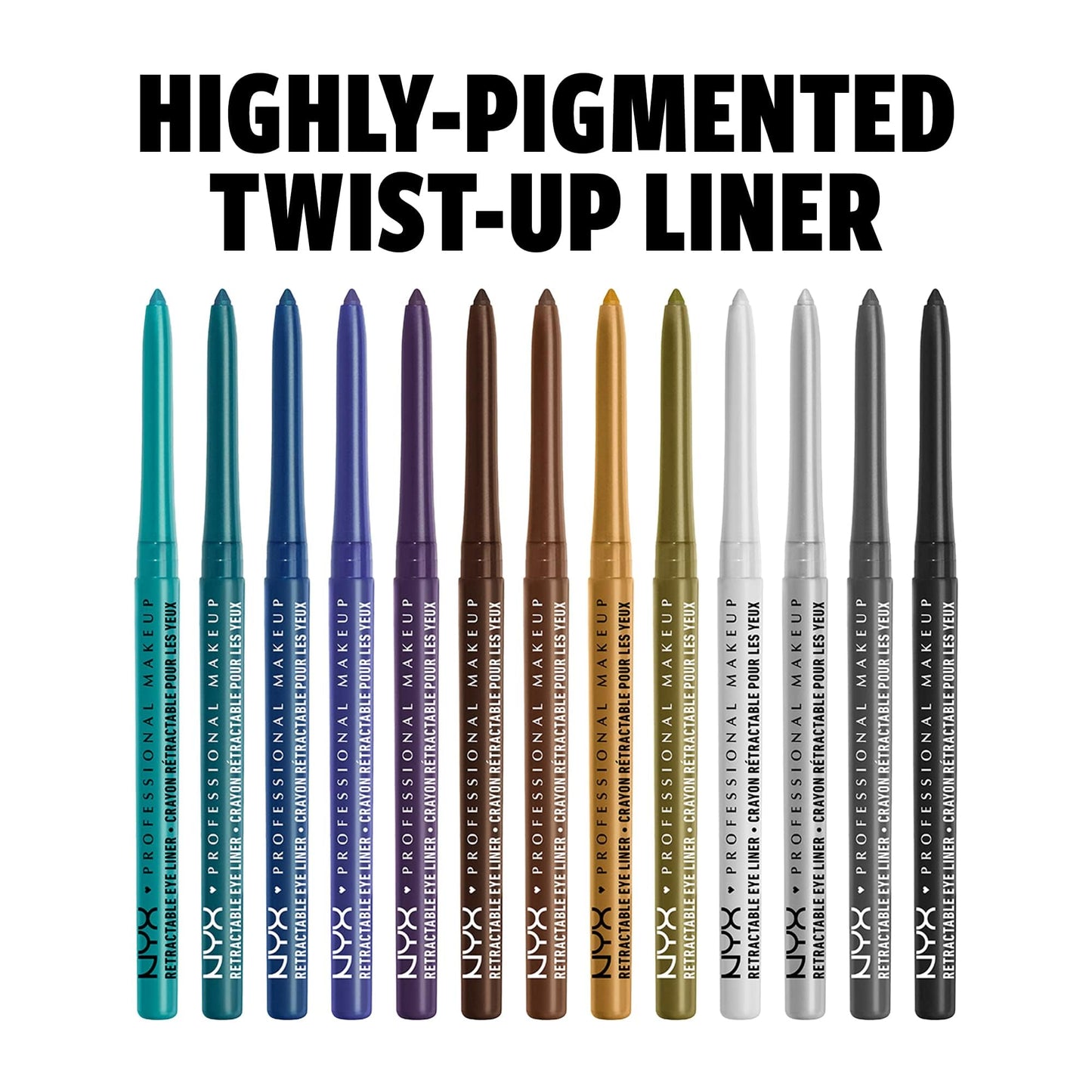 NYX PROFESSIONAL MAKEUP Mechanical Eyeliner Pencil, Gray