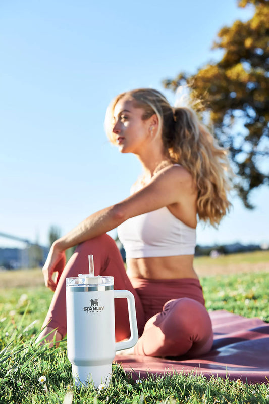 Stanley 40 oz. Adventure Quencher Tumbler (White)