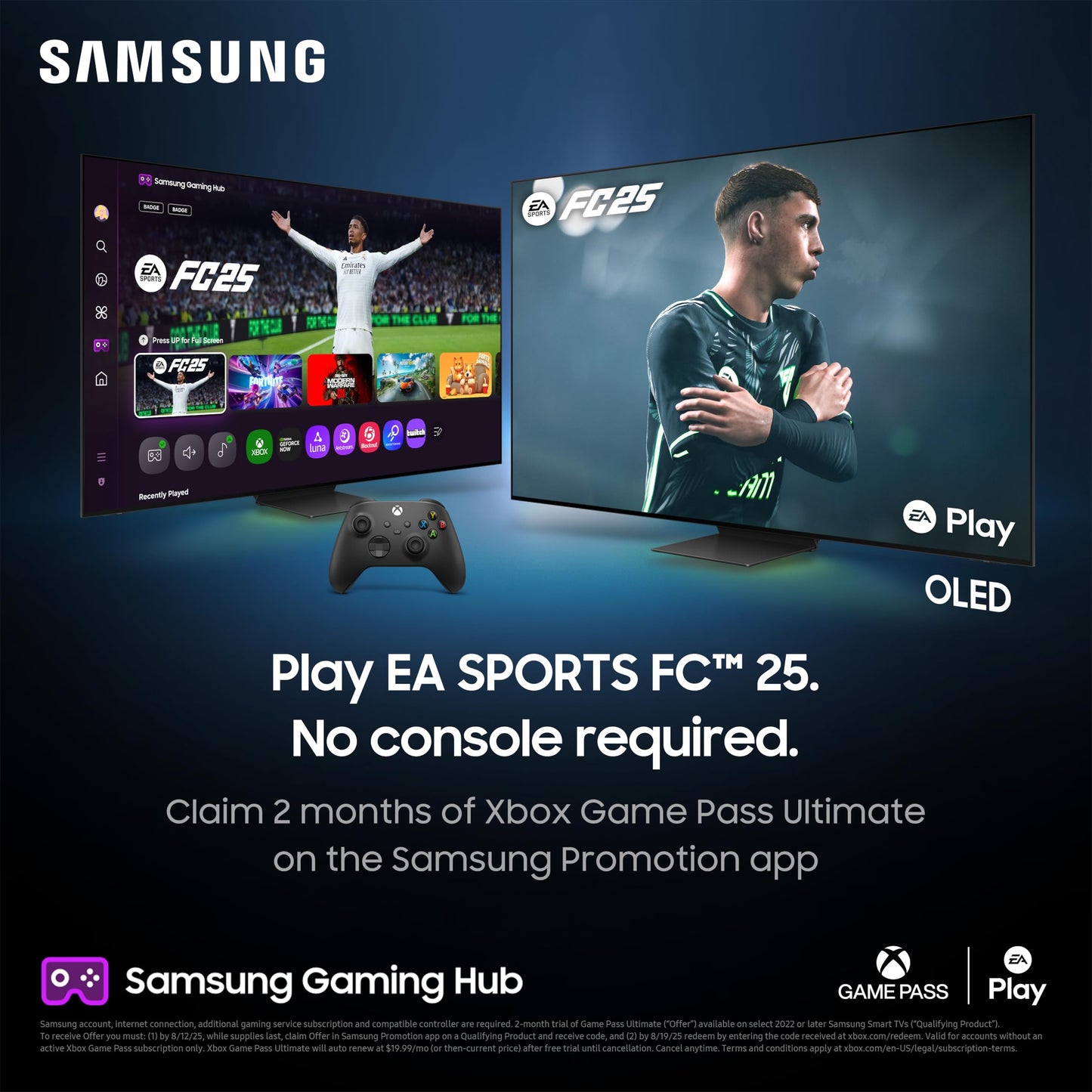 Samsung 65-Inch Class QLED Q7F Series Samsung Vision AI Smart TV (2025 Model, 65Q7F) Quantum HDR, Object Tracking Sound Lite, Q4 AI Gen1 Processor, 4K upscaling, Gaming Hub, Alexa Built-in