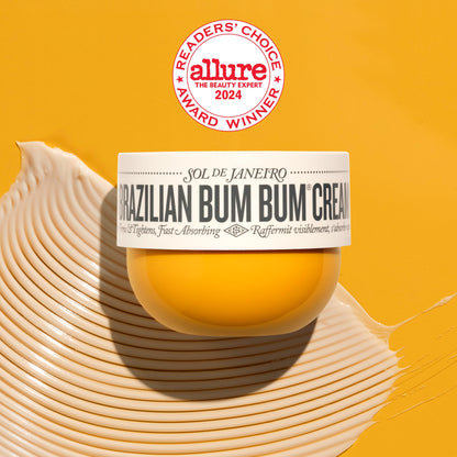 Sol de Janeiro Glow & Go Champagne Bundle | Brazilian Bum Bum Cream 8.1 fl oz. + Rio Sunset Glowmotions Glow Oil 2.5 fl oz. | Amazon Exclusive