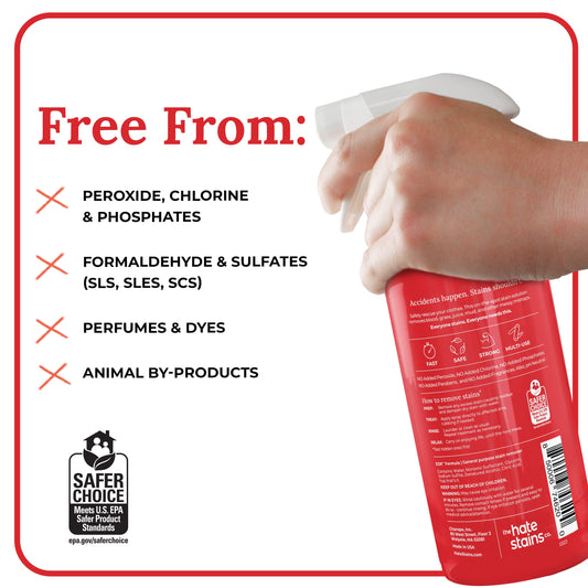 Miss Mouth's Messy Eater Stain Treater and Emergency Stain Rescue 16oz Bottle and Refill Bundle