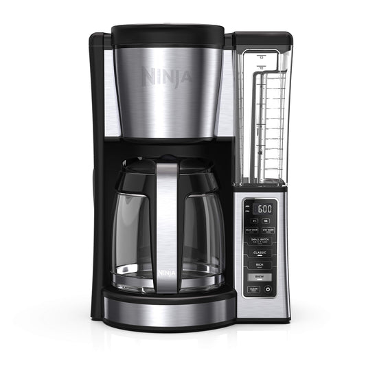 Ninja 12-Cup Programmable Brewer CE251 Coffee Maker, 60 oz, Black/Stainless Steel (Renewed)