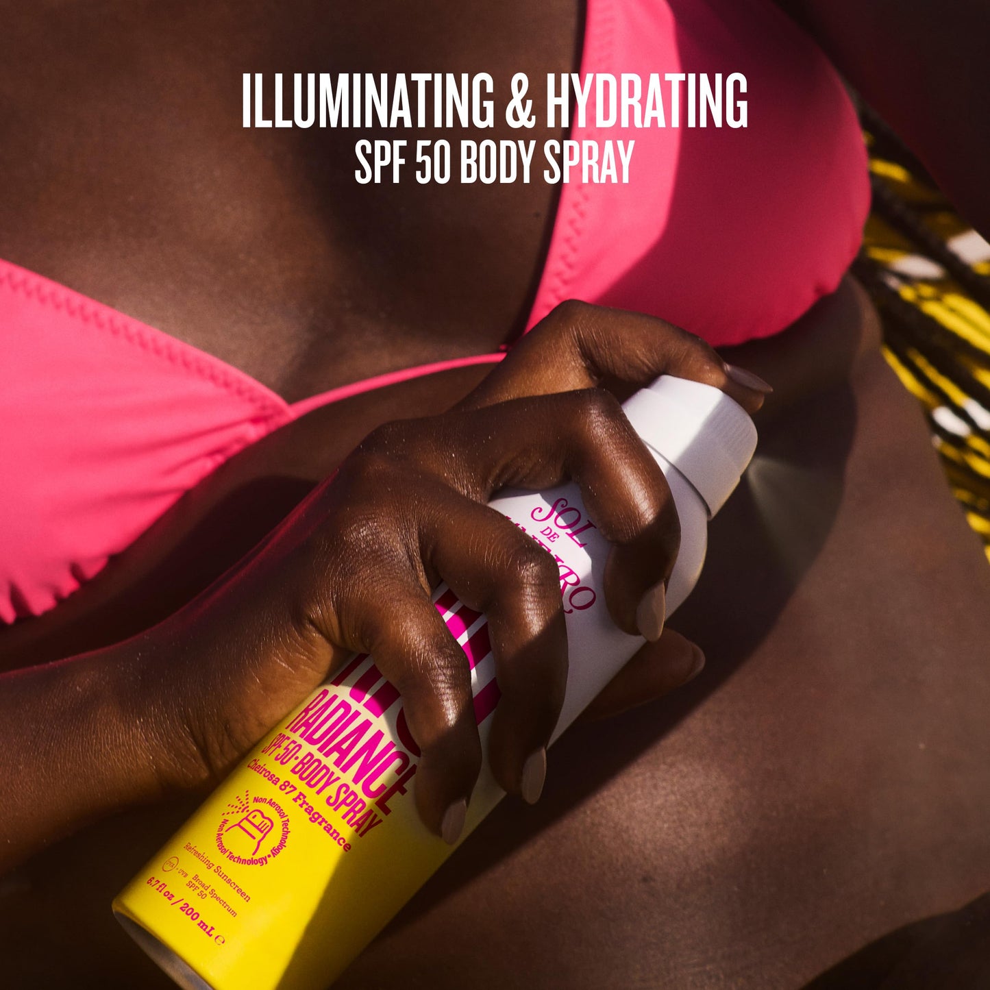 Sol de Janeiro Rio Radiance SPF 50 Body Spray and Shimmering Body Oil Duo | Sheer Coverage | UV Protection | Amazon Exclusive