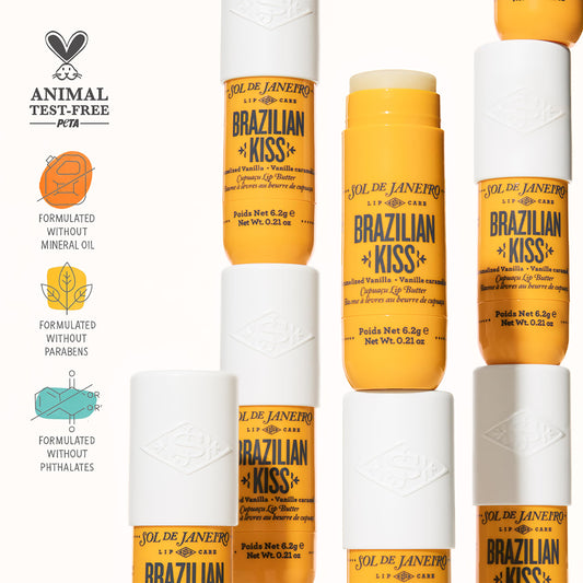 SOL DE JANEIRO Brazilian Touch Hand Cream + Brazilian Kiss Cupuacu Lip Butter Duo, Amazon Exclusive