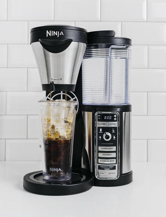 Ninja Coffee Bar 18-Ounce Double-Wall Tritan Hot & Cold Tumbler with Sip & Straw Lid