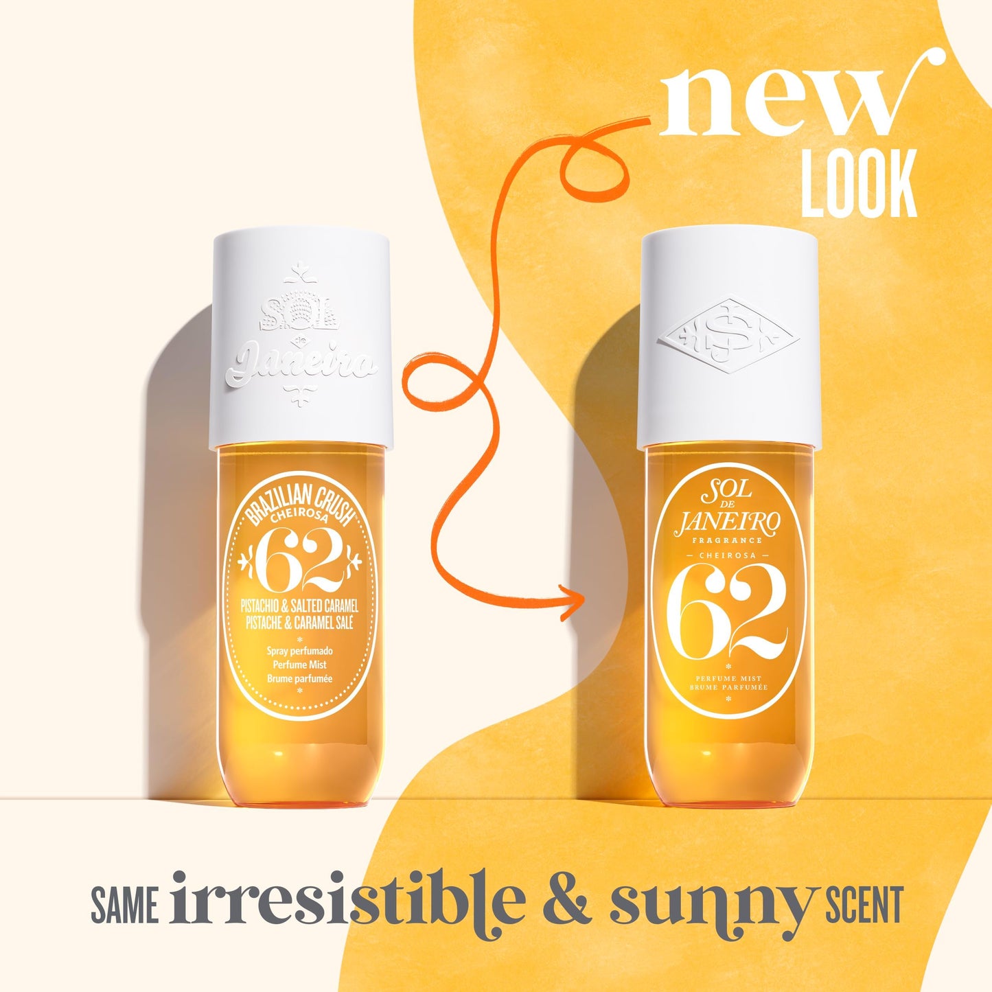 SOL DE JANEIRO Brazilian Bum Bum Cream & Cheirosa '62 Hair and Body Fragrance Mist Duo, Amazon Exclusive