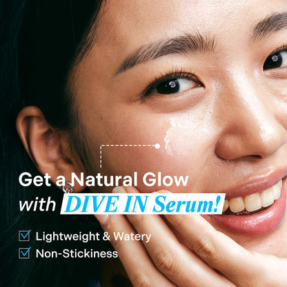 Torriden DIVE IN Serum 1.69 fl oz + refill pouch 1.69 fl oz | Deep Hydration to Get Glow Skin | Hyaluronic Acid, Panthenol, Allantoin | Korean Facial Serum