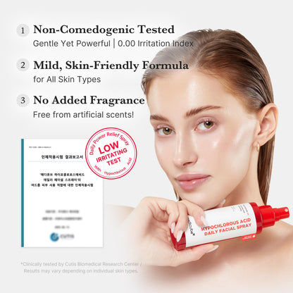 medicube Power Soothing Spray | Hypochlorous Acid Daily Facial Mist for Calming & Soothing | Niacinamide for Uneven Skin Tone & Texture | Korean Skincare | 4.22 fl.oz