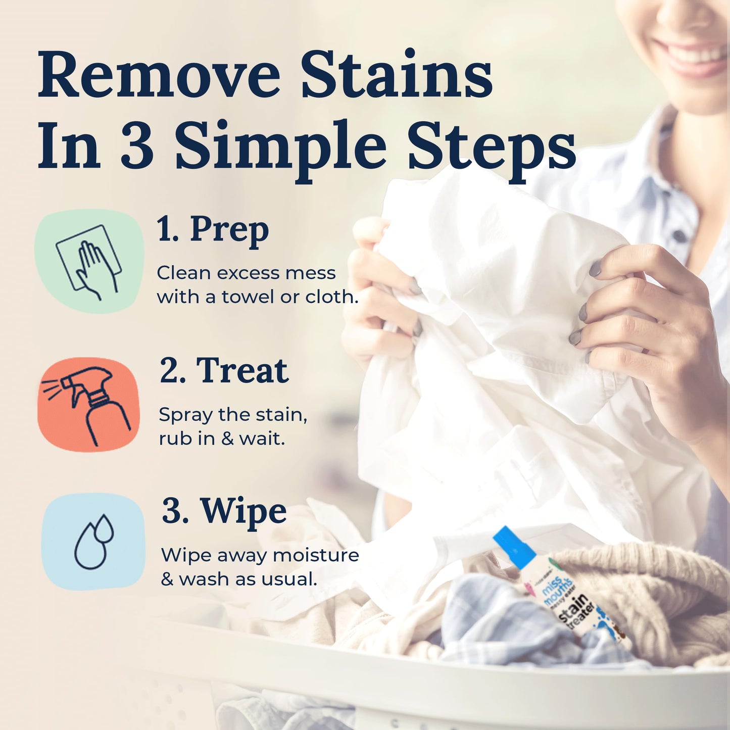Miss Mouth's Messy Eater Stain Treater and Messy Steppers Shoe Cleaner Starter Pack