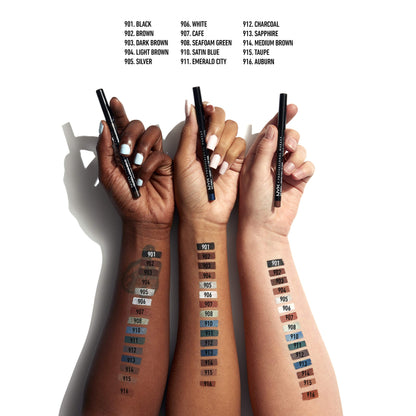 NYX PROFESSIONAL MAKEUP Slim Eye Pencil, Eyeliner Pencil - Bronze Shimmer
