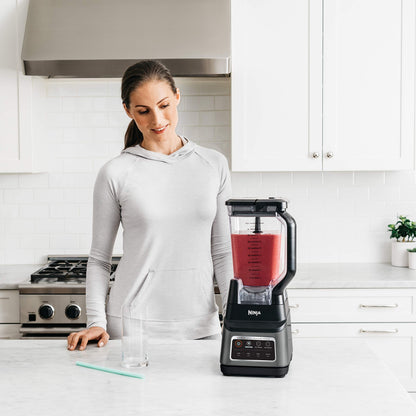 PNAEUT Ninja Professional Plus Blender with Auto-iQ, Black/Grey, 72oz (BN701C)