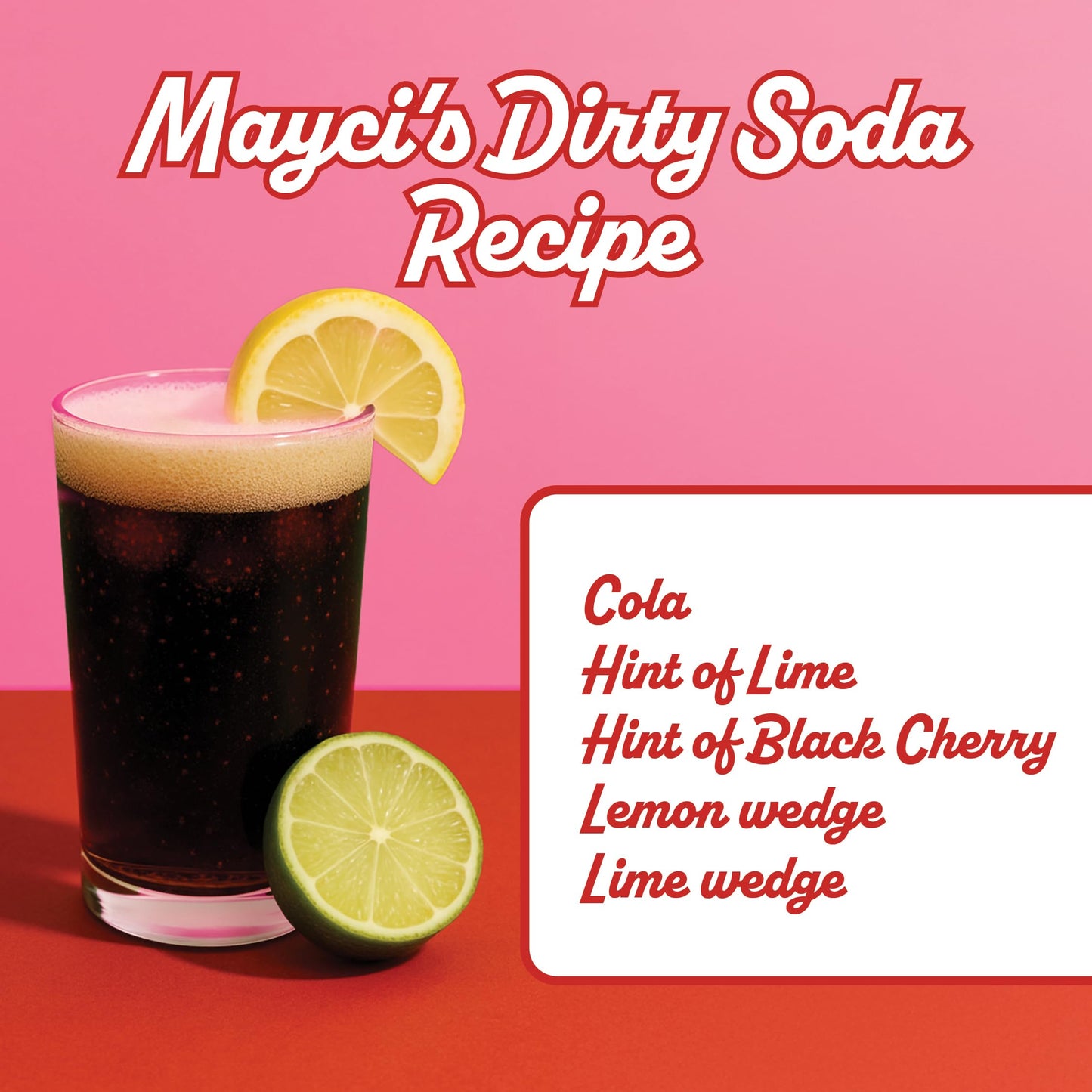 Ninja Thirsti™ Dirty Soda x Mayci Neeley Flavor Variety Pack, ZERO SODA, Classic Soda Flavors, Sparkling or Still, Zero Calories, Zero Sugar, Makes 17, 12oz drinks, 3 Pack, WCFMAYCI