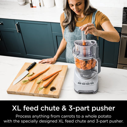 Ninja NF700C Professional XL Food Processor, 12-Cup Capacity, 4 Auto-iQ Programs, Silver, 1000-Watts