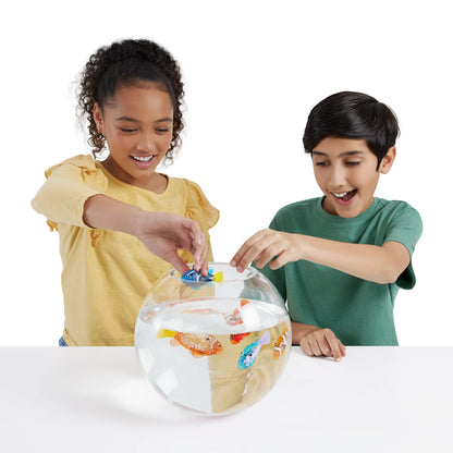 Robo Alive Robo Fish Robotic Swimming Fish (Pink + Golden) by ZURU Water Activated, Changes Color, Comes with Batteries, Amazon Exclusive (2 Pack) Series 3