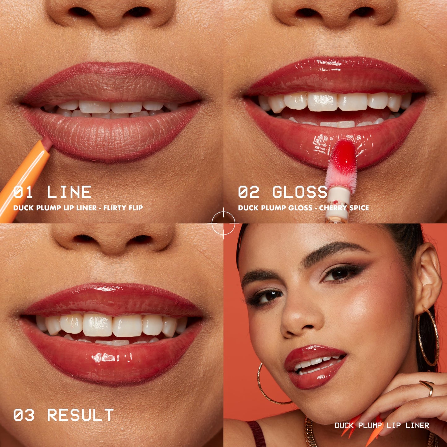NYX PROFESSIONAL MAKEUP Duck Plump Plumping Lip Liner, Matte Pencil With Up To 10HR Wear, Nude Flip (Nude Lip Liner)