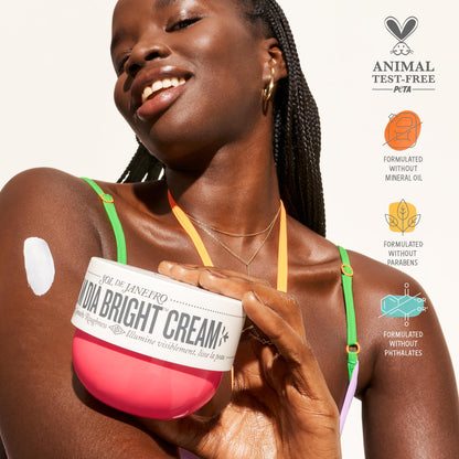 SOL DE JANEIRO Visibly Brightening and Smoothing Bom Dia AHA Body Cream 240mL/8.1 fl oz.