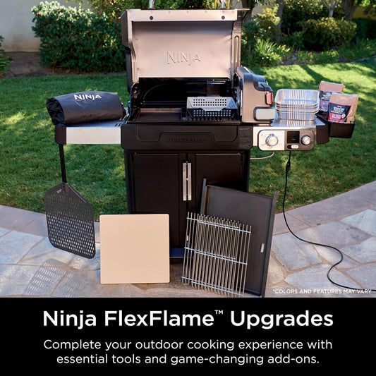 Ninja FlexFlame Upgrades Storage Caddy, Holds Up to 10lbs of Spices, Rubs & Cooking Utensils, Durable Modular Design, Extra Storage Space, Compatible with PG300 Series, XSKSTRGCADDY