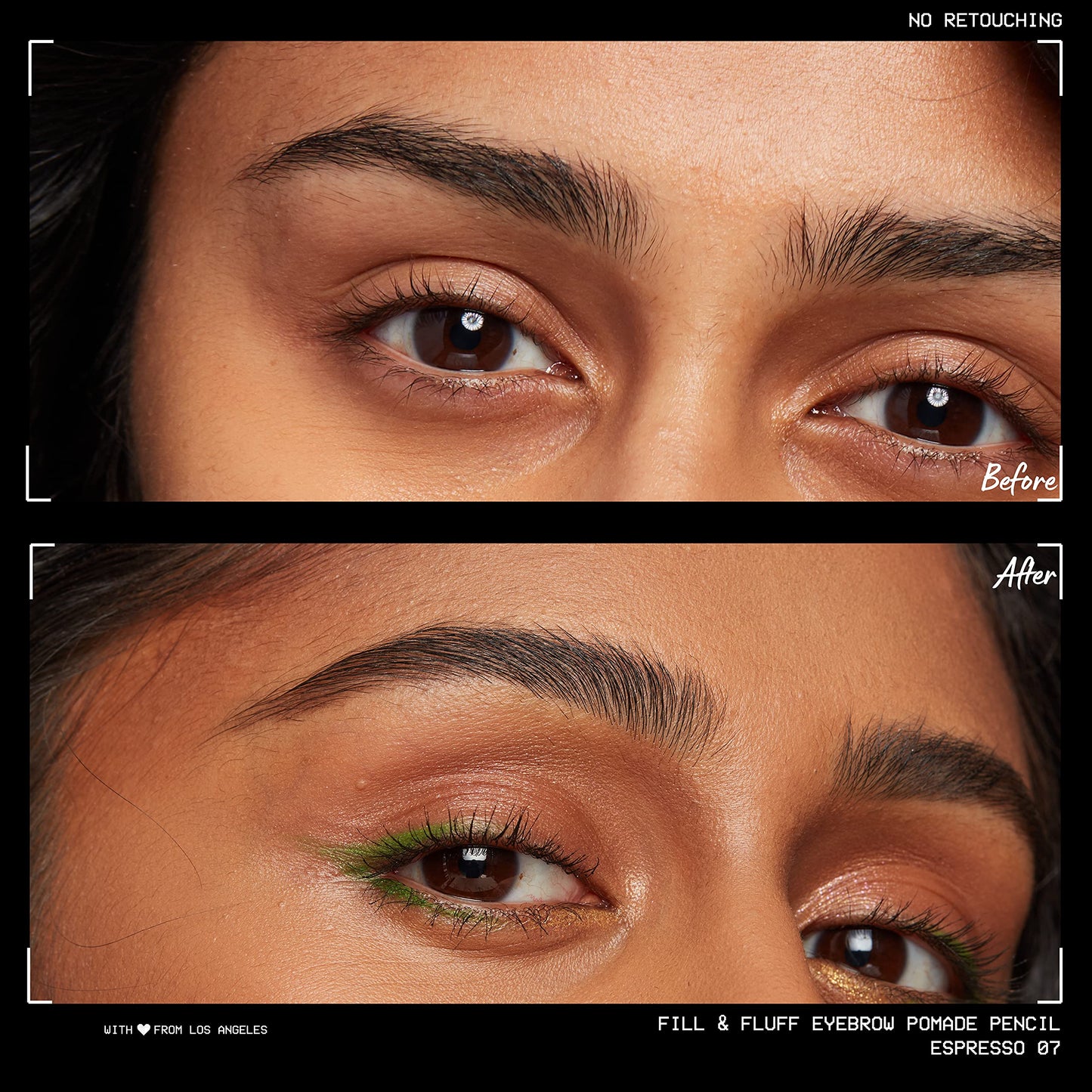 NYX PROFESSIONAL MAKEUP Fill & Fluff Eyebrow Pomade Pencil, Espresso
