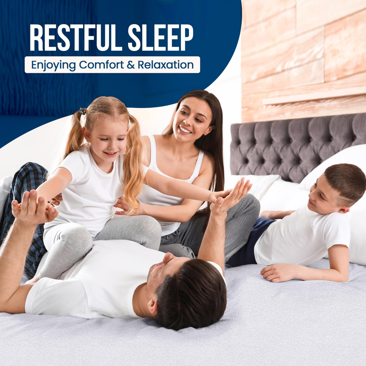 Utopia Bedding Waterproof Mattress Protector Twin Size, Premium Terry Mattress Cover 200 GSM, Breathable, Fitted Style with Stretchable Pockets (White)