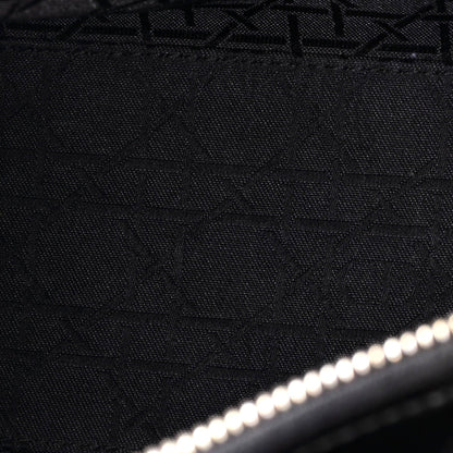 Christian Dior, Pre-Loved Lady Dior Bag Cannage Quilt Patent Medium, Black
