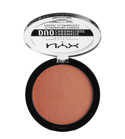 NYX PROFESSIONAL MAKEUP Duo Chromatic Illuminating Powder, Synthetica