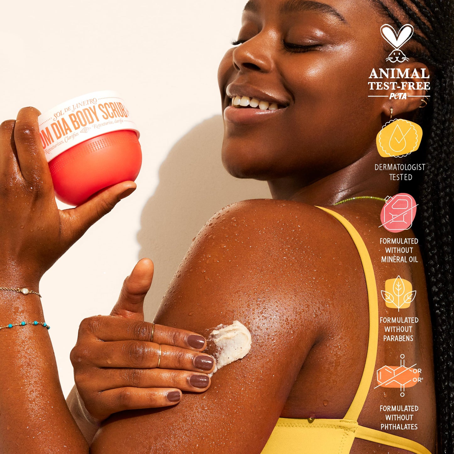Sol de Janeiro Bom Dia Bright Body Scrub 220g/7.8 oz.
