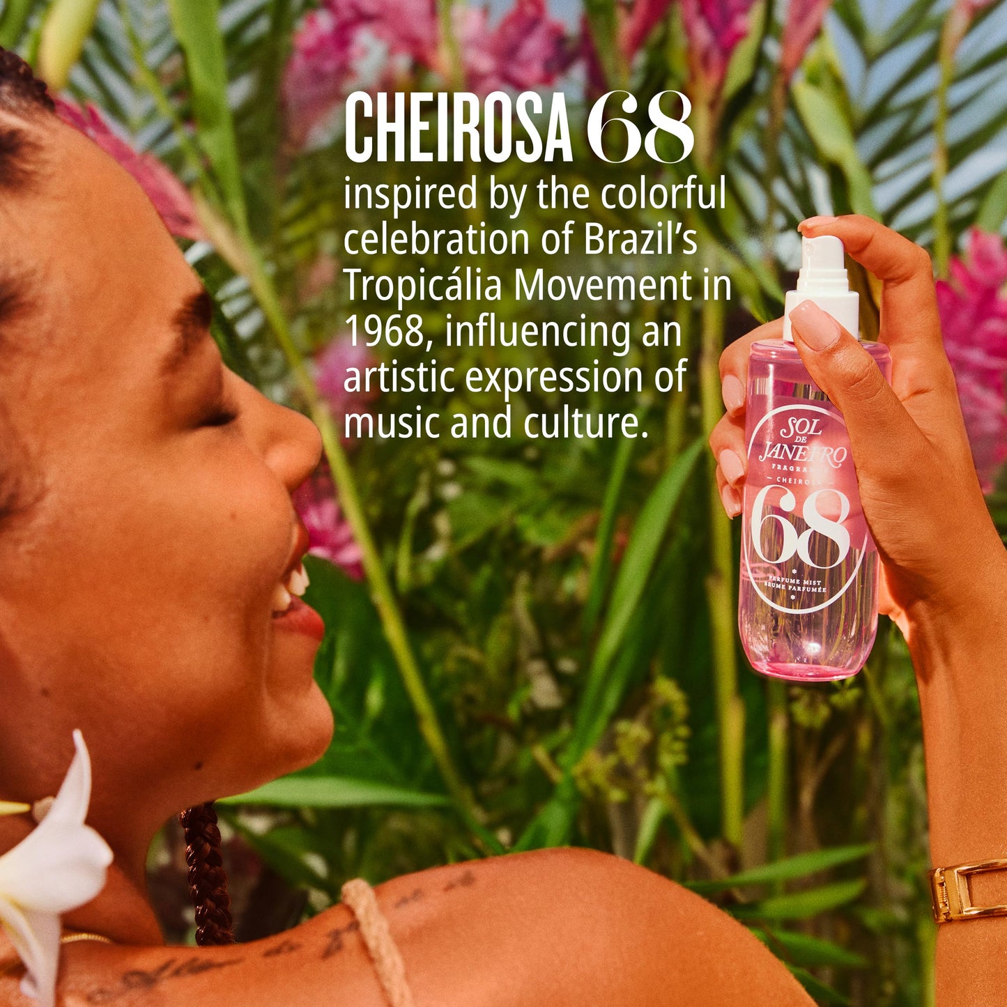 SOL DE JANEIRO Cheirosa '68 Hair & Body Fragrance Mist 240mL/8.1 fl oz.